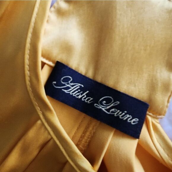 Alisha Levine 100% silk lagenlook luxecore sleeveless midi dress - Picture 8 of 8